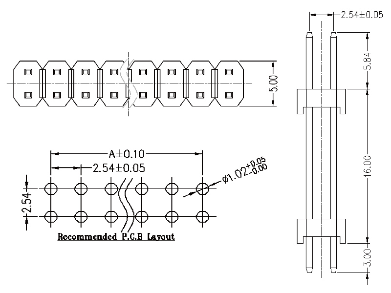 2.54mm Dual Row double plastic Pin Header 1-01.jpg